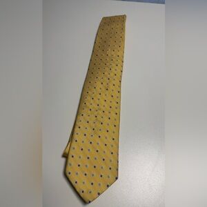 Brooks Brothers Yellow and Blue Patterned Tie